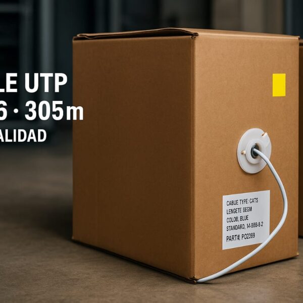 Cable de red FTP categoría 6 cu Multifilar