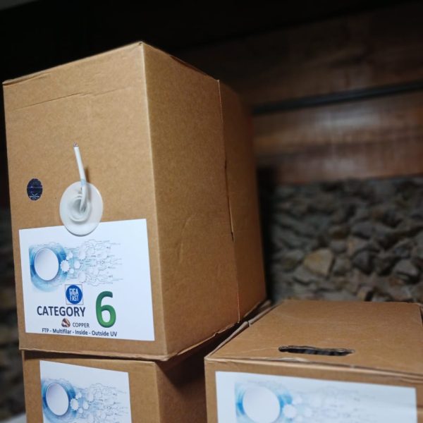 Rollo 100m cobre F UTP cat6