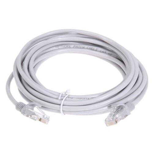 Patch Cord 10m cat6 Gris Claro LSZH ATC