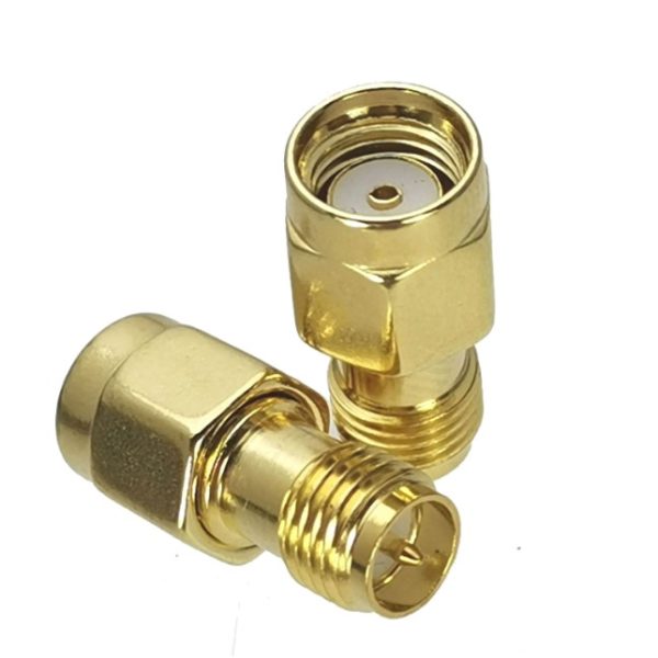 Conector RP-SMA Macho a RP-SMA Hembra