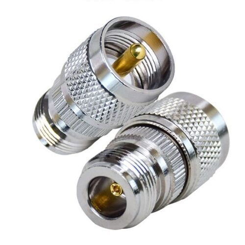 Conector Copla adaptador Pl259 a N hembra