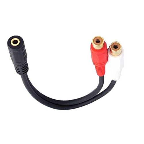 Cable Plus 3.5 Hembra a RCA Hembra