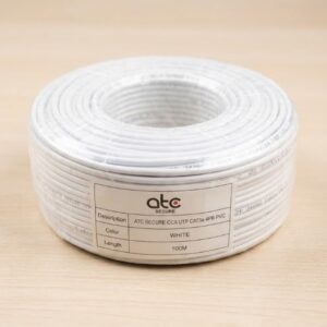 Cable UTP Cat5e cca Blanco 100MT