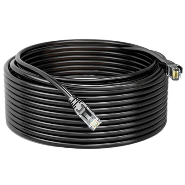 Rollo 50 Mts Cat6 Exterior con rj45