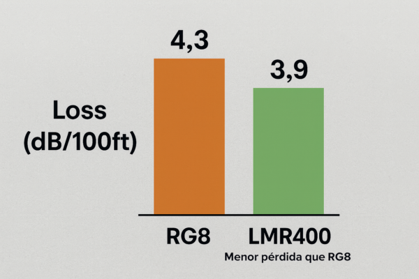 Coaxial LMR400 10 metros PL259 - Imagen 4