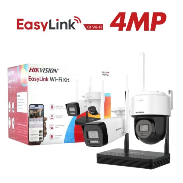 Kit Camaras Inalambricas 4 Mp
