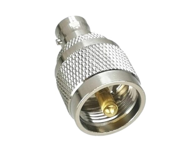 Conector Adaptador PL259 a BNC Hembra - Imagen 2