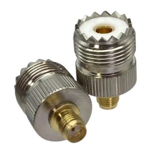 Adaptador Coaxial SO-239 Hembra a SMA Hembra RF