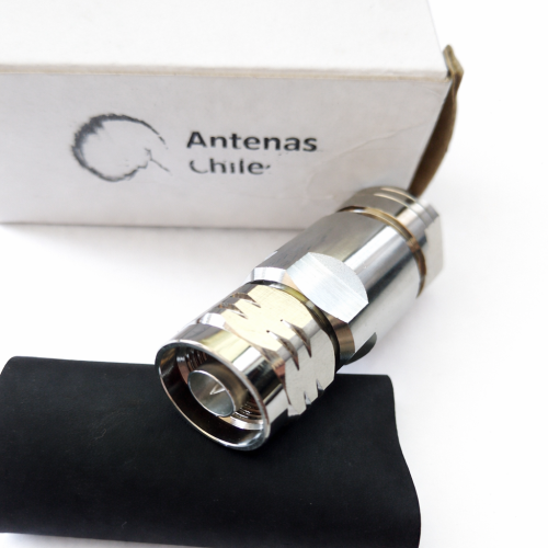 Conector N macho coaxial 1/2 Rígido