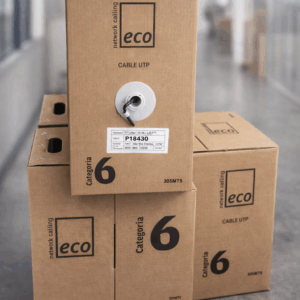 Cable UTP Categoría 6 Exterior Cobre