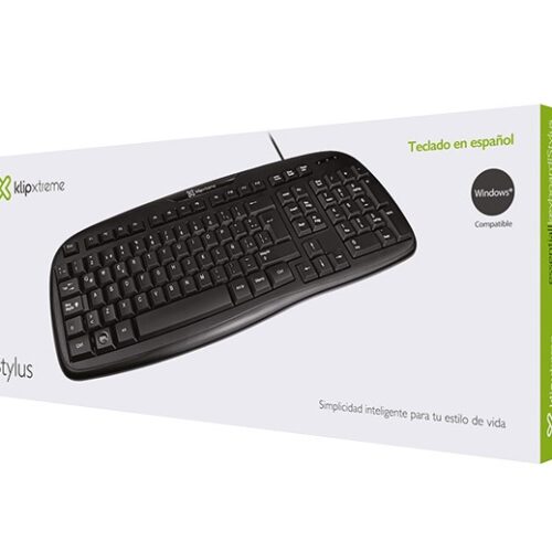 Teclado alámbrico USB Clip Extreme