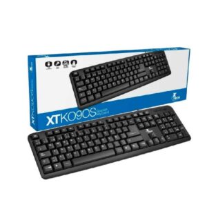 Teclado alámbrico USB 105 teclas Xtech