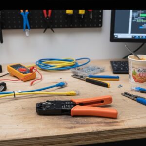 Crimpeadora ATC 3 en 1 para RJ45 (8P), RJ11 (6P) y RJ12 (4P)