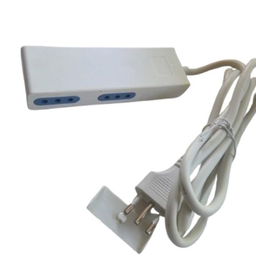 Alargador extensión 4 puertos 2m tipo T