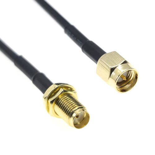 Cable Coaxial SMA Macho a SMA Hembra 1 Metro – LMR195